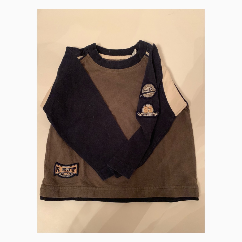 Used Boys Point Zero Long Sleeve Shirt 3t